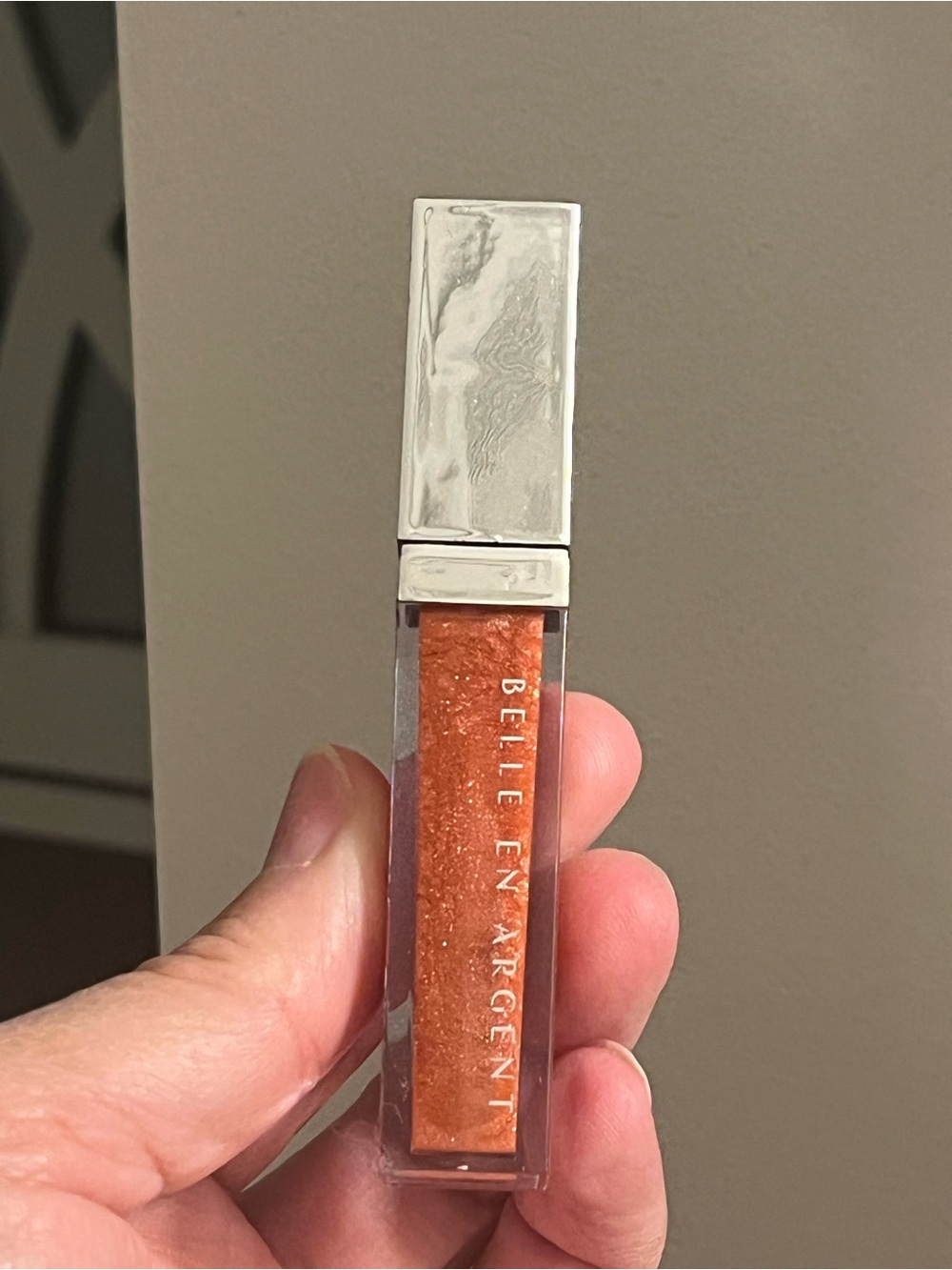 Belle En Argent Shimmer Lip Gloss — Copper